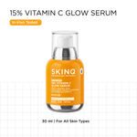 Thumbnail for SKINQ 15% Vitamin C Glow Serum with L Ascorbic & Ferulic Acid - Distacart