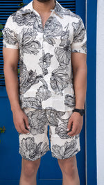 Thumbnail for Noroke Modal Satin Modal Printed Couple Co-ord Set - Distacart