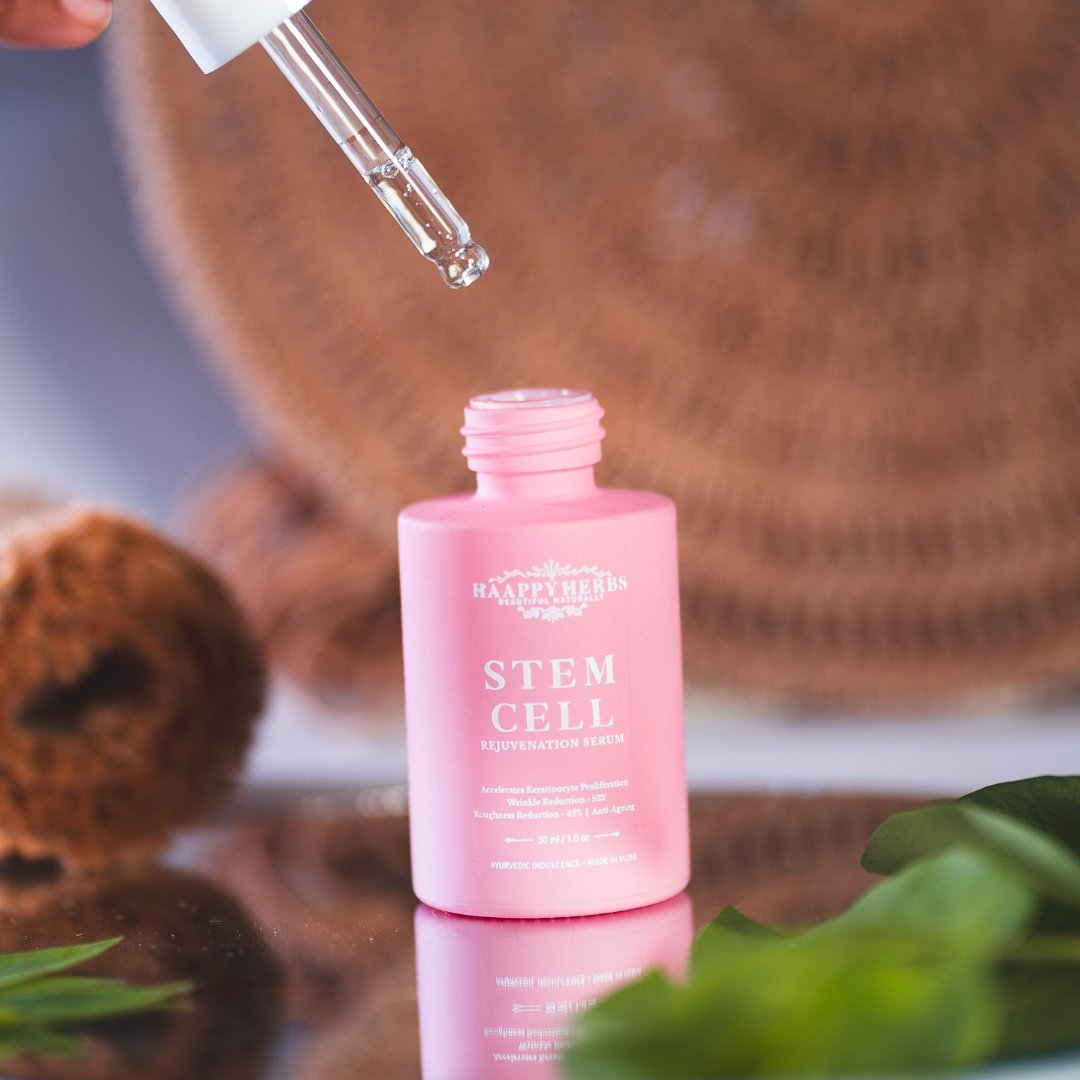 Haappyherbs Stem Cell Rejuvenation Serum - Distacart