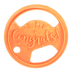 Thumbnail for celebration stencils toppers cutters congrats
