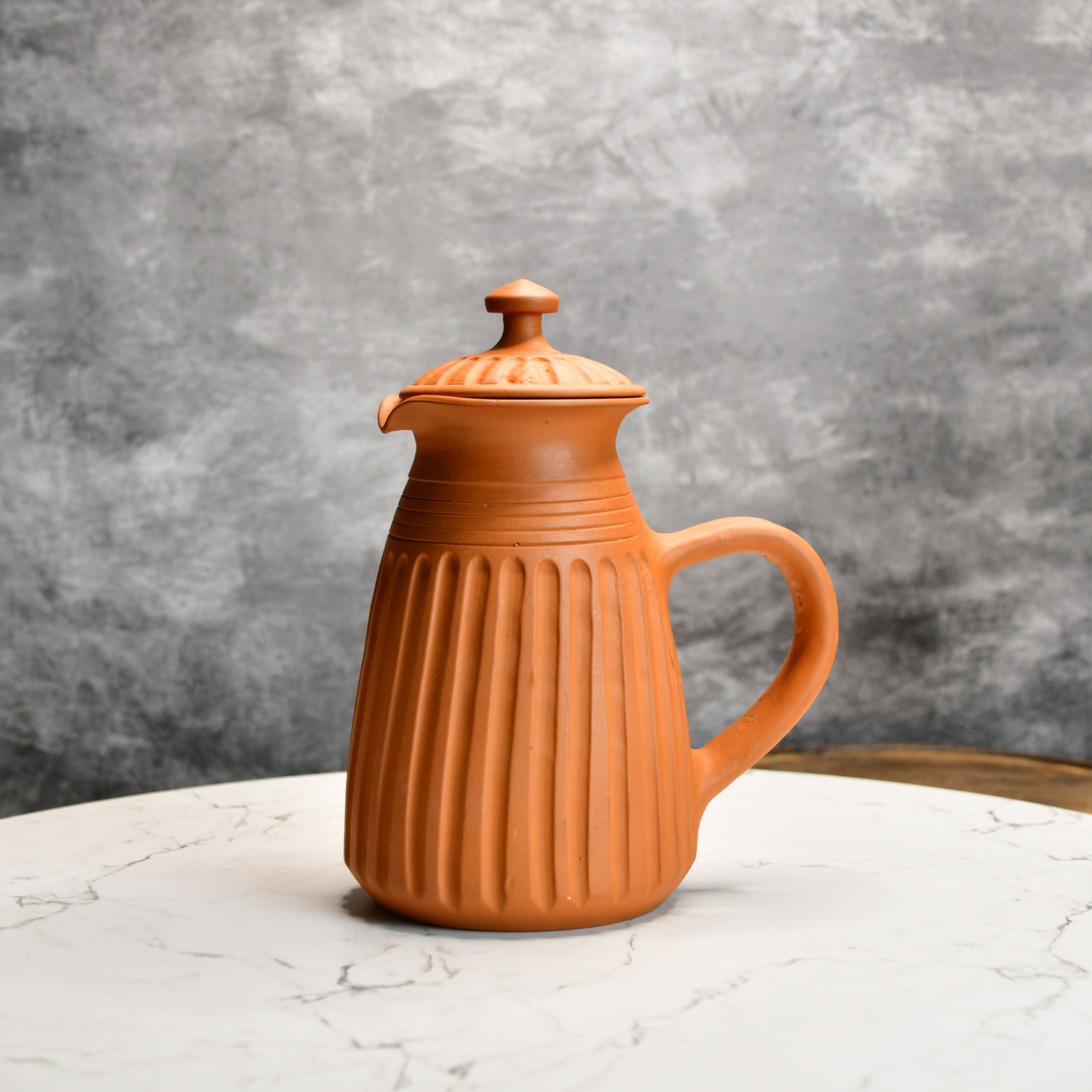 Sowpeace Premium Large Terracotta flat/base Jug