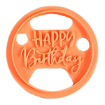 Thumbnail for celebration stencils toppers cutters celebration topper cutter happy birthday 01