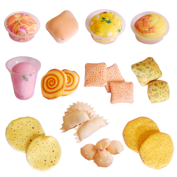The Small Wonderland Maratha Samrat Thali -Maharashtrian food Inspired pretend Fabric Toys