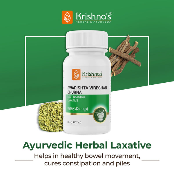 Krishna'S Herbal & Ayurveda Swadishta Virechan Churna