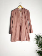 Thumbnail for trueBrowns Pink Velvet Short Top