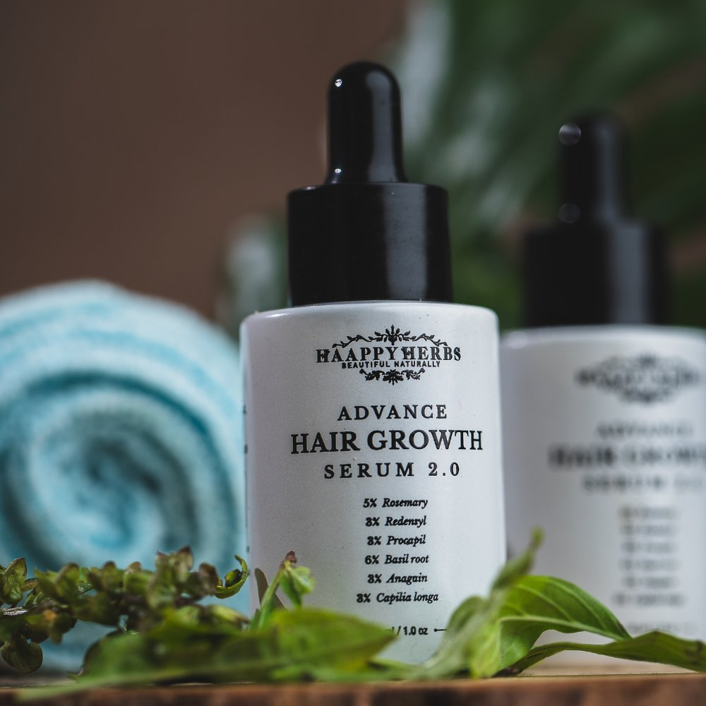 Haappyherbs Advance Hair Growth Serum - Distacart
