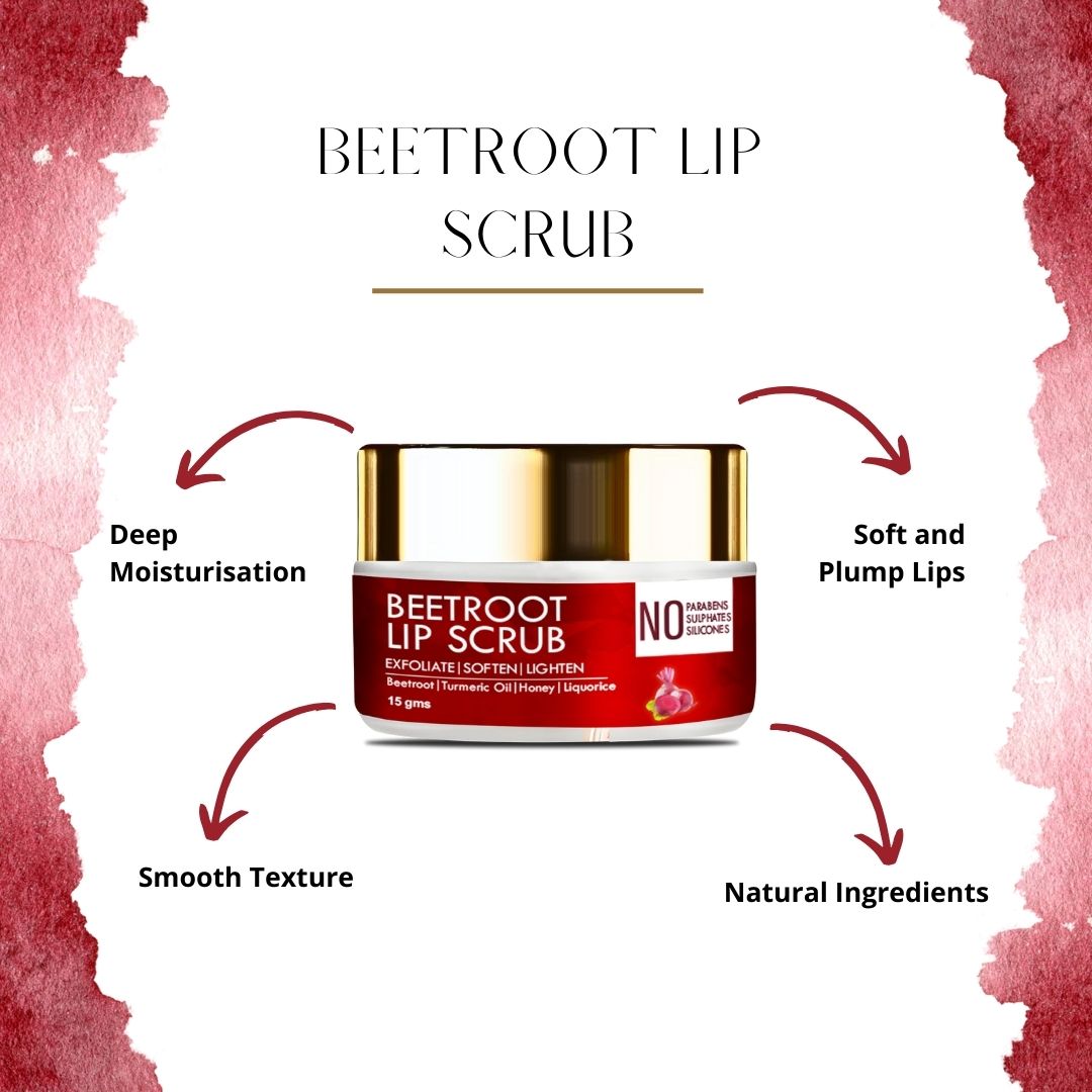 Samisha Beetroot Lip Lightening Scrub - Distacart