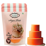 Thumbnail for confect fluorescent orange sugarpaste br b 250 gms b