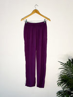 Thumbnail for trueBrowns Purple Crinkle Pant