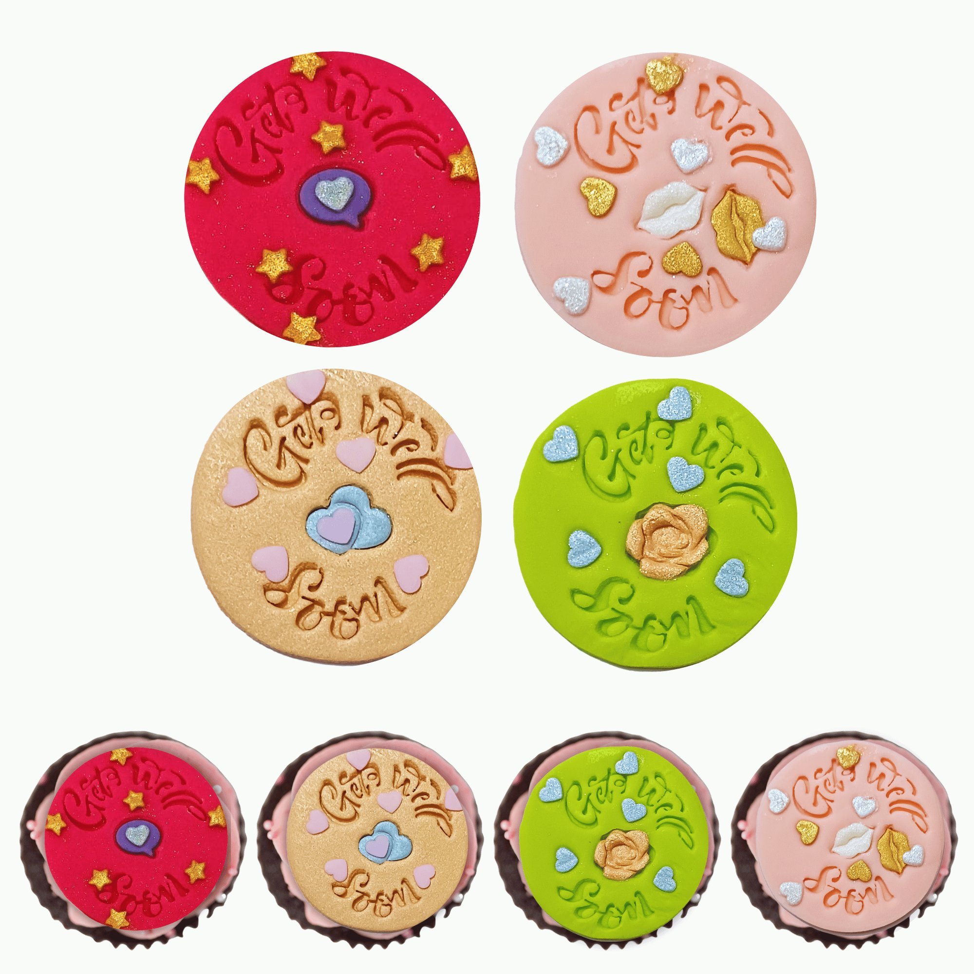 confect celebration toppers for cakes cupcakes cake decorations supplies 100gms ct 03