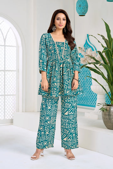 Anaita Rama Stylish Readymade Co-Ords Set - Dista