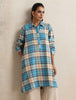 trueBrowns Beige Check Winter Top - Distacart