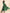 trueBrowns Green Cotton Dobby Flared Kurta Pant Set - Distacart