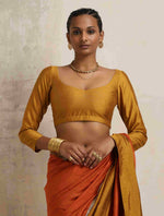 Thumbnail for trueBrowns Gold Silk Blouse