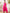 InWeave Pink Round Sleeveless Jumpsuit