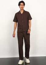 Thumbnail for Fabmade Cocoa Drift Co-Ord Set - Distacart