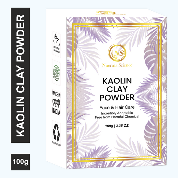 Nuerma Science Kaolin Clay Pure & Natural Powder For Face & Hair Care - Distacart