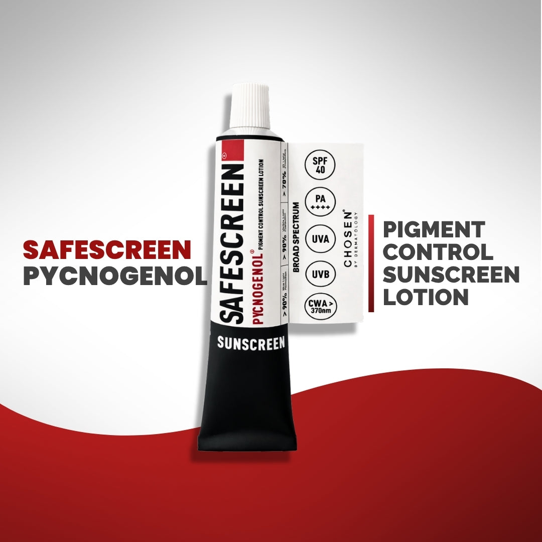 Chosen Safescreen Pycnogenol Pigment Control Sunscreen Lotion Spf 50+ - Dista