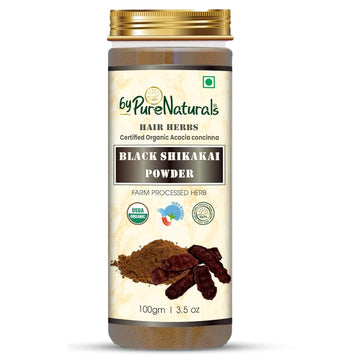 byPureNaturals Organic Black Shikakai Powder - Dista