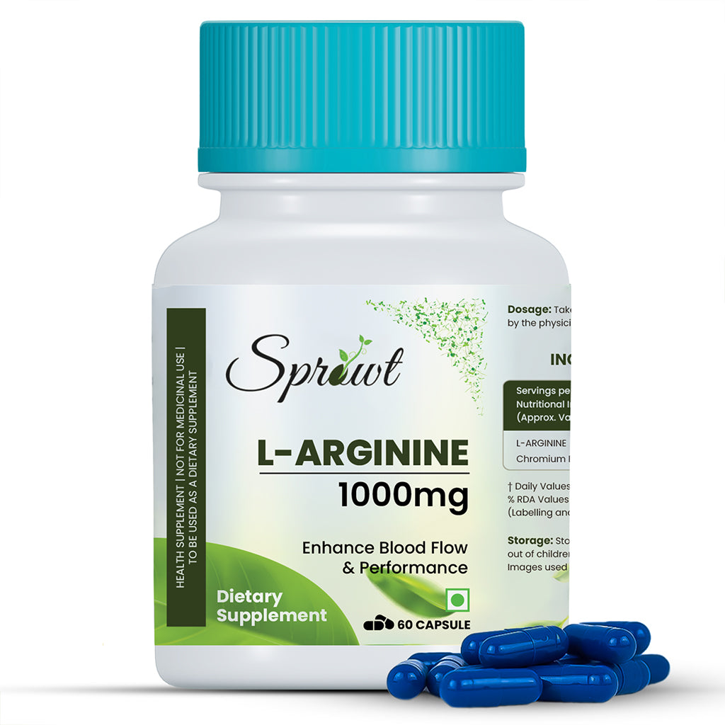 Sprowt L-Arginine Capsules - Distacart