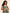 trueBrowns Green Muslin Ikat Sleeveless Blouse