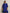 trueBrowns Blue Silk Kurta Co-ord Set