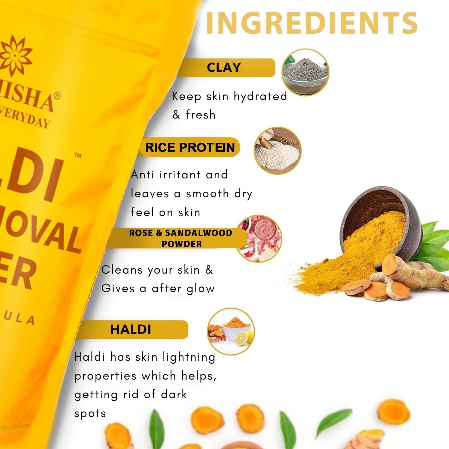 Samisha Haldi Hair Removal Powder - Distacart