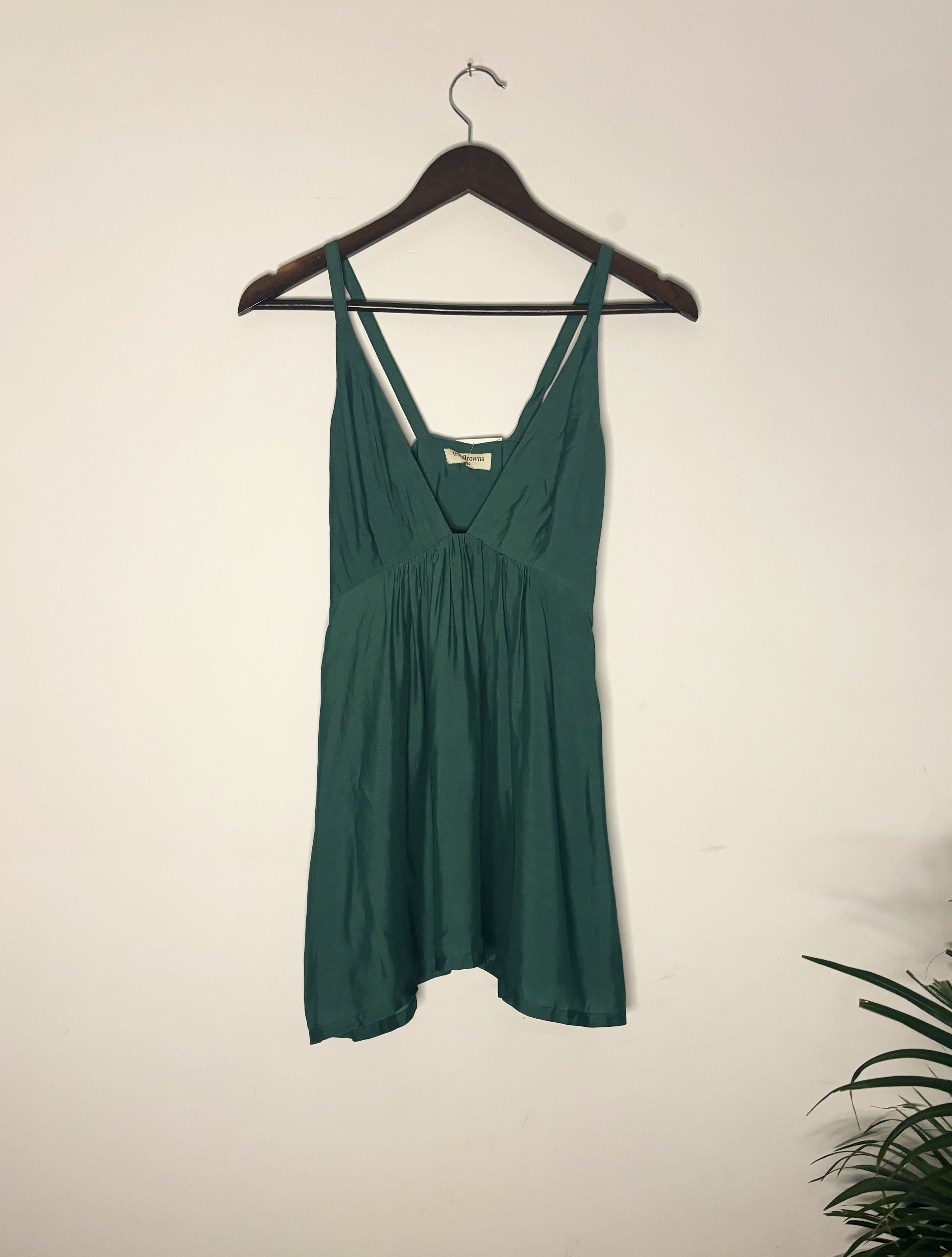 trueBrowns Green Modal Top - Distacart