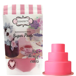 Thumbnail for neon pink fondant edible sugarpaste 1kg