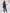 trueBrowns Blue Slub Co-ord Set