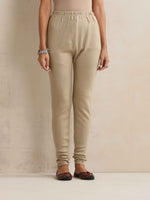 Thumbnail for trueBrowns Beige Woollen Leggings