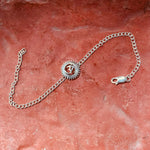Thumbnail for trueBrowns 925 Sterling Silver Om Silver Chain Rakhi - Distacart