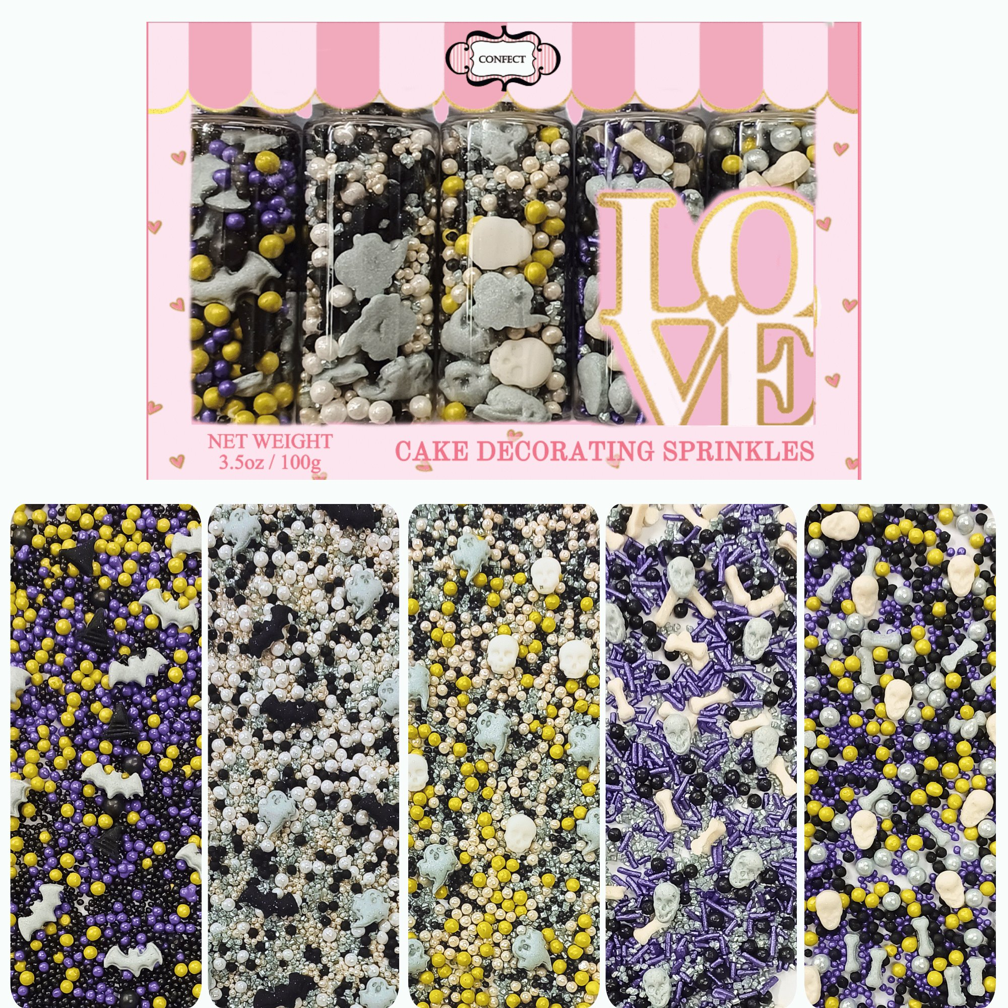 confect halloween sprinkles multipack 3 100 gms copy