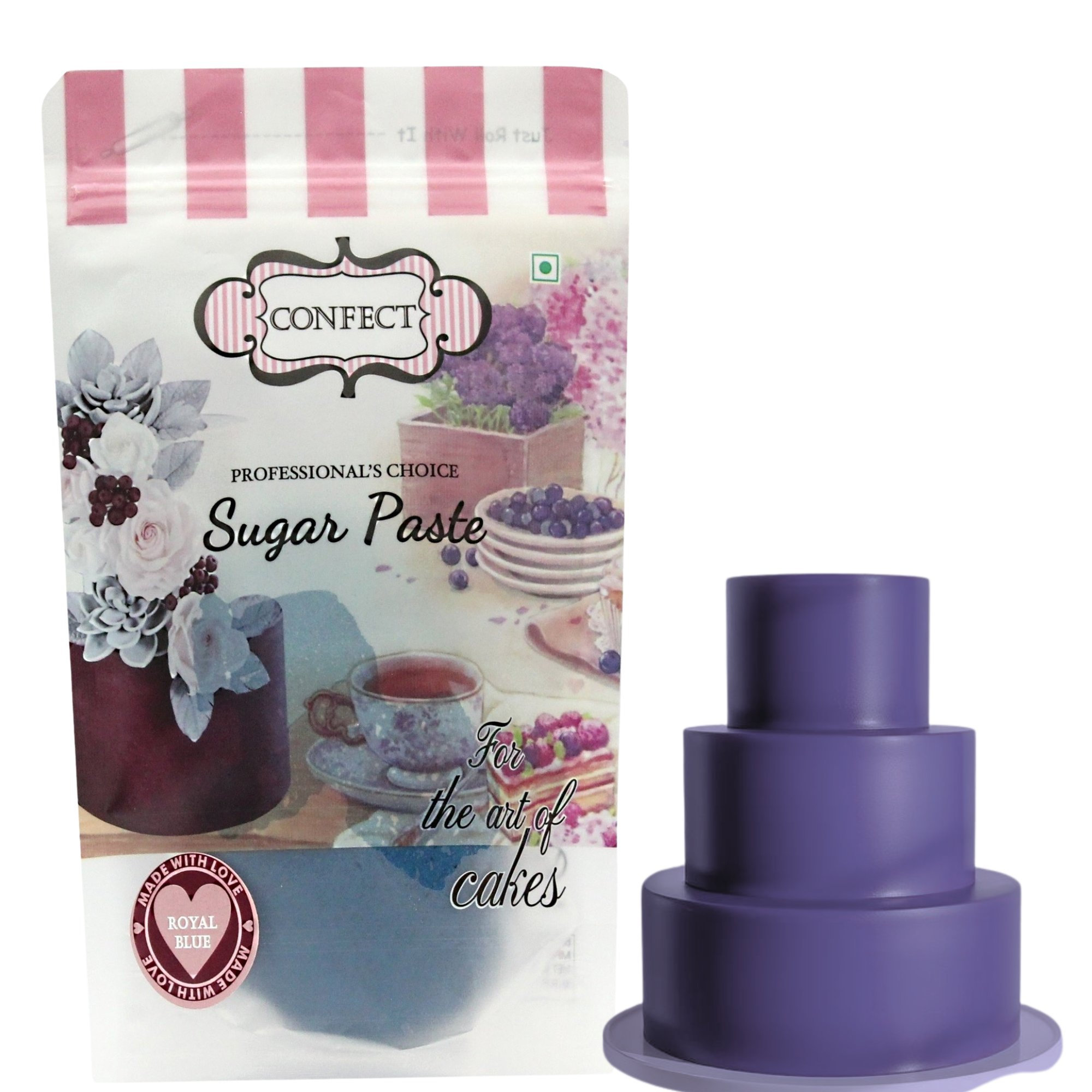 electric purple fondant edible sugarpaste 1kg