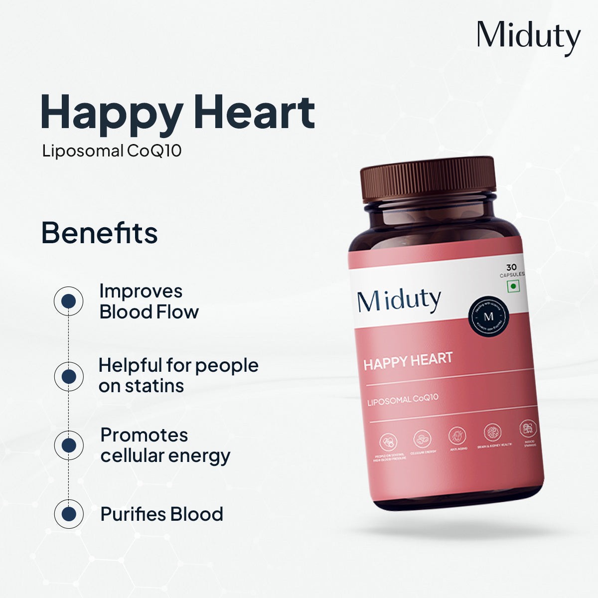 Miduty by Palak Notes Happy Heart Capsules - Distacart