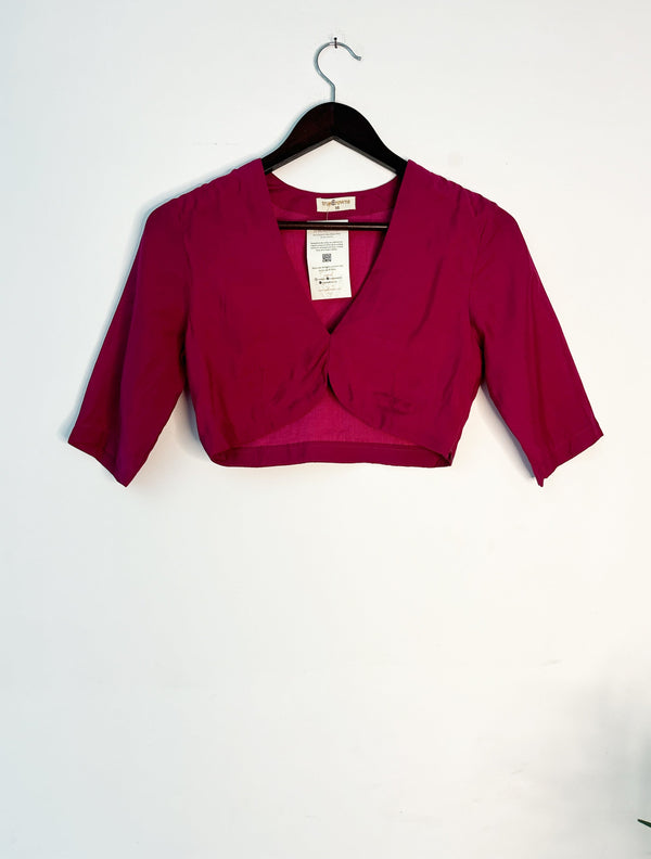trueBrowns Pink Muslin Blouse