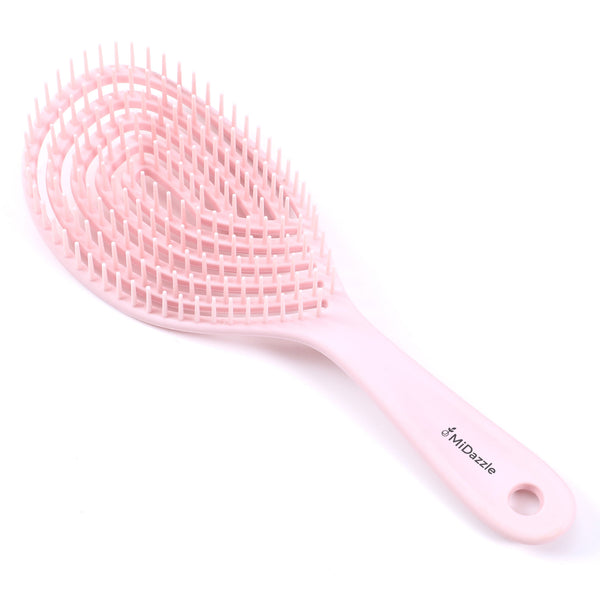 MiDazzle Hair Brush (Pink 3D) MIHB0014 - Distacart