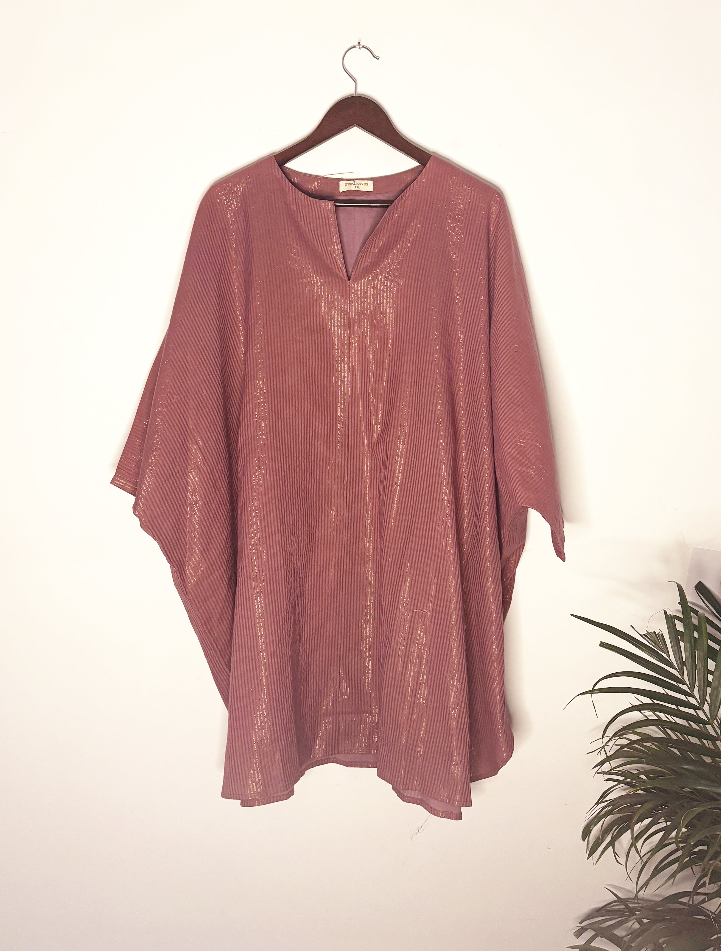 trueBrowns Lilac Metallic Top - Distacart