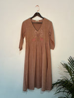 Thumbnail for trueBrowns Pink Gauze Kurta Set