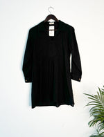 Thumbnail for trueBrowns Black Slub Top