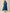 trueBrowns Classic Blue Panel Kaftan dress - Distacart
