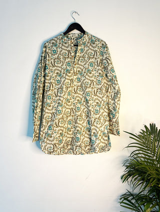 trueBrowns Off-White Straight Men's Kurta - Distacart