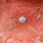 Thumbnail for trueBrowns 925 Sterling Silver Embossed Ganesh Idol Silver Chain Rakhi - Distacart