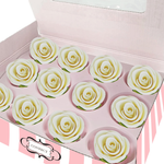 Thumbnail for sugar flowers for cake cupcake decoration white 120 gms