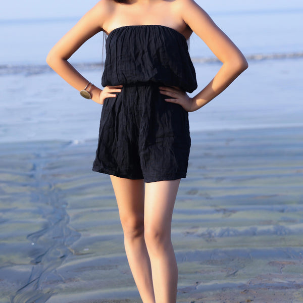 Noroke Cotton Crepe Crinkled Play Suit - Distacart