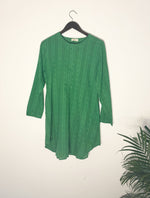 Thumbnail for trueBrowns Green Check Dobby Top