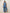 trueBrowns Blue Viscose Solid Co-ord Set