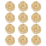 Thumbnail for confect edible rose cake toppers edible toppers roses for cake decorations 12 roses pearl roses