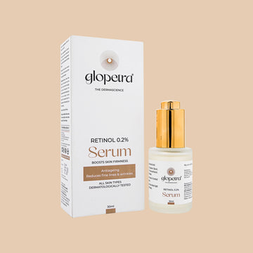 Glopetra Retinol 0.2% - Anti Ageing Serum For Face - Dista