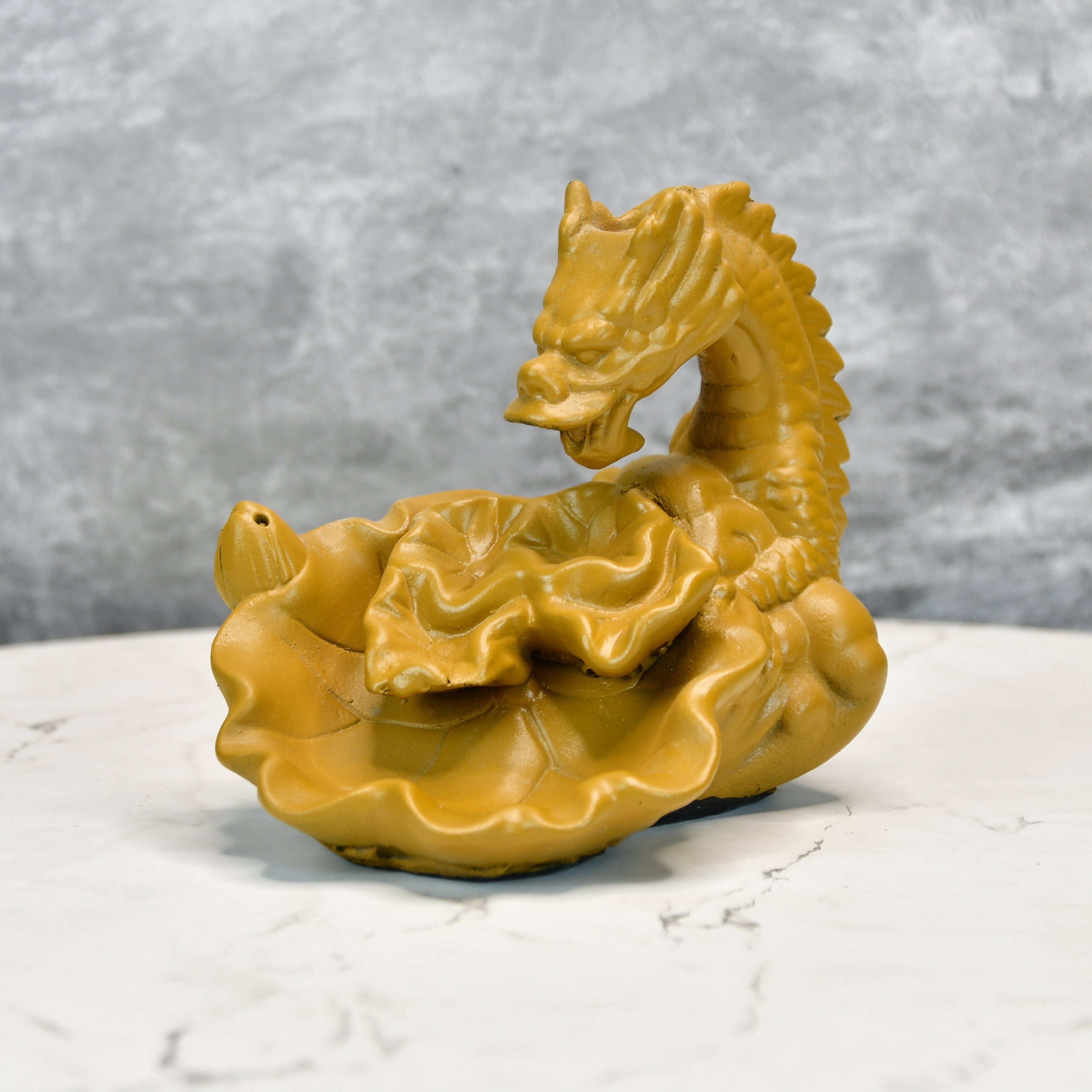 Dragon Smoke Fountain by Sowpeace / Beautiful Resin Showpiece for Home Decor - Distacart